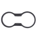 Carbon Fiber Water Cup Holder Frame Trim Cover Interior Accessories For Ford Mustang 2015 2016 2017 2018 2019 2020 2021 2022 
