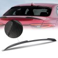 Stp Style Rear Window Windshield Roof Spoiler Compatible With Alfa Romeo Giulia 2017-2021 Glossy Black Carbon Fiber