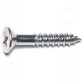 1 4 X 1-1 2 Phillips Flat Wood Screw 100 Pieces 