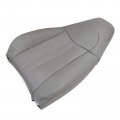 Secosautoparts Driver And Passenger Side Top Lean Back Replacement Seat Covers Light Pewter Gray Compatible With Chevy Express
