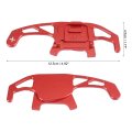Pair Red Vehicle Steering Wheel Shift Paddle Cover Shifter Extension For Volkswagen Golf Gti Mk7 2013-2016