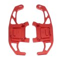 Pair Red Vehicle Steering Wheel Shift Paddle Cover Shifter Extension For Volkswagen Golf Gti Mk7 2013-2016