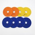 8pcs Set Professional Polishing Pads For Marble Granite Diameter 4 100mm Wet Sanding Discs S18