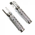 Hongk- Silver Foot Peg Compatible With F2 F3 F4 F4i Cbr600 900 929 954 1000 Rr Vfr750f Cb1000 B01c0sr6si