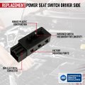 Replacement Power Seat Switch Driver Side Replaces Psw5 Compatible With Ford Lincoln Mercury Vehicles Edge Escape Explorer