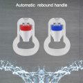 Uxcell Red And Blue Water Cooler Faucet Plastic Dispenser Clean Spigot Fits Adaptor Hot Cold Tap Replacements 2pcs