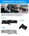 Autorder Custom Fit For Dashboard Cover Mat 1986-1993 Chevy Chevrolet S10 Blazer Gmc S15 Jimmy Sonoma 1991-1994 Oldsmobile