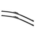 1 Pair 24 Front Windshield Wiper Blade For Mercedes C-class W204 07-08 Replacement Set With Upgraded Stability All Weather Not 
