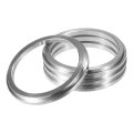 4pcs Od 82mm To Id 66 6mm Aluminum Alloy Car Hub Centric Rings Wheel Bore Center Spacer 