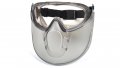 Direct Indirect-gray Frame Clear Anti-fog Lens Woth Faceshield Attachment