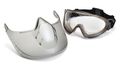 Direct Indirect-gray Frame Clear Anti-fog Lens Woth Faceshield Attachment 