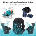 Girl Women Cat Ear Bluetooth Motorcycle Helmet Dot Certification Full Face Flip-up Motorbike Cool Cute Helmets With Hd Visor