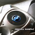 Autobahn88 Motorcycle Fuel Tank Cap Keyless Quick Lock Release Compatible With Kawasaki Z125 Pro 2016-2019 Blade Style