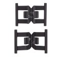 Disc Brake Hardware Set Rear For Volkswagen Touareg 2011 2018 Alx Pau Df 340 02012 Cla3 Dot Certified Replacement Part Black