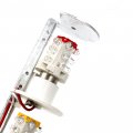 Baomain Industrial Signal Light Column Led Alarm Round Tower Indicator Continuous Warning Buzzer Red Dc 24v Lta-502tj