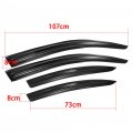 Gxywady 4pc Vent Window Visors Rain Guard Replacement For Mitsubishi Lancer 2008 2009 2010 2011 2012 2013 2014 2015 2016 2017