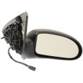 Passenger Side Door Mirror For Ford Focus 2003 2004 2005 2006 2007 Power Heated Textured Replaces 6s4z17682ca Fo1321228 