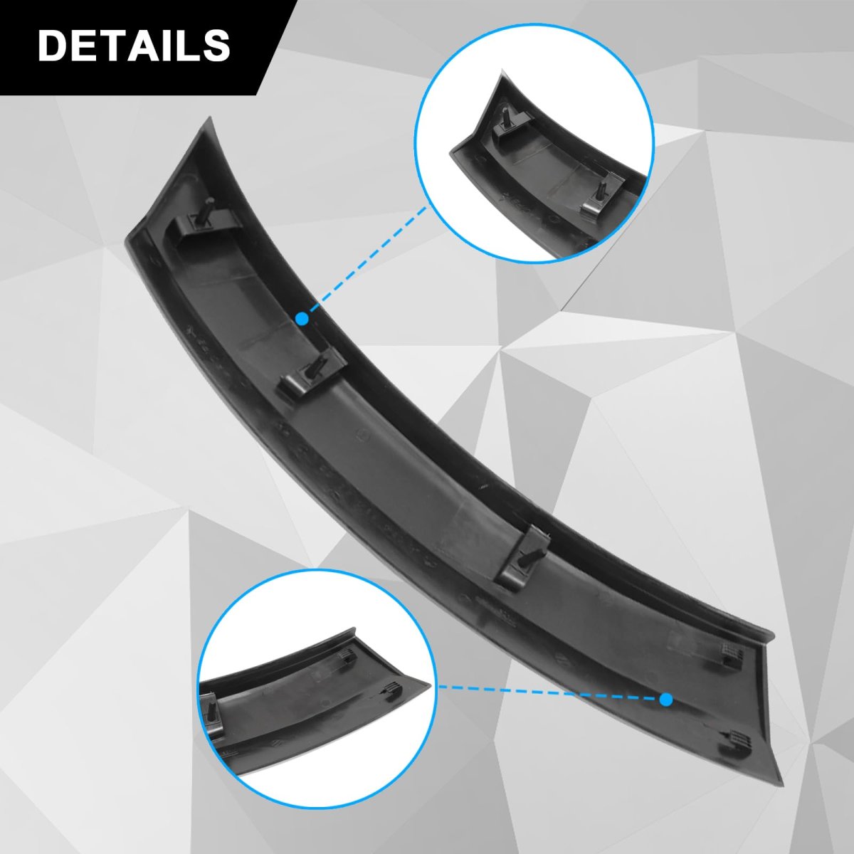 Front Wheel Flare Right Passenger For Mercedes-benz Gl350 450 550 2010 Replace 164-884-98-22-1798 16488498221798