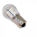 Hqrp Waterproof Ba15s Single Contact 15 Leds Bulb For Ad2062r John Deere Tractor Warning Flasher Replacement 6000-7000 Cool