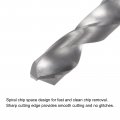 Uxcell Solid Carbide Drill Bits 4 5mm C2 K20 Tungsten Jobber Straight Shank Drilling Tool For Stainless Steel Aluminum Iron