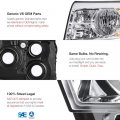 Chrome Bezel Oe-style Headlight Headlamp Assembly For 2009-2011 Honda Pilot Driver Side
