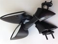 Httmt Mt065- Motorcycle Oem Aftermarket Mirrors Fit Compatible With Yamah Fjr 1300 Fjr1300 2003 2004 2005 Black