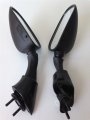 Httmt Mt065- Motorcycle Oem Aftermarket Mirrors Fit Compatible With Yamah Fjr 1300 Fjr1300 2003 2004 2005 Black