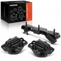 A-premium 3pcs Engine Motor Mount And Transmission Kit Compatible With Dodge Ram 2500 2005-2008 3500 2005-2007 5 9l Replace