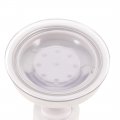 Uxcell Shower Head Holder Adjustable Suction Cup Wall Mount Handheld Bracket 105mm White 2pcs