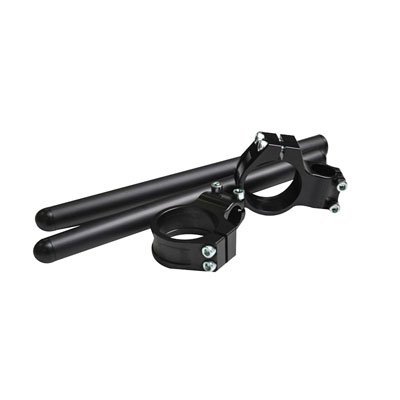 Vortex Clip-ons 50mm 7 Degree Downward Angle Black For Kawasaki Ninja Zx-6r 2013-2018
