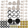 Universal Electric Power Window Lift Roll Up Regulator Conversion Kit 2s Motors Switches 3 Harness For Door Pickup Suv Truck