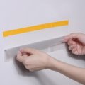 Uxcell Pre-taped Masking Film 35 4 In X 65 Ft Plastic Drop Cloth With Medium-tack Painters Tape For Painting Protection 2 Rolls