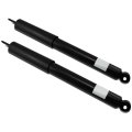 Auto Dynasty 2 Pieces For Ford E-series Super Duty Black Mild Steel Rear Gas Shock Absorbers 