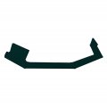 Straightline Rugged Series Lower Wing Front Aluminum Fits Ski-doo 