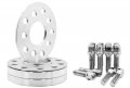 4 Pc Billet 5x130 Mm Hub Centric Wheel Spacers 5 17 Zinc Cone Lug Bolts For Porsche Vehicles Aftermarket Wheels 