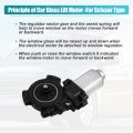 X Autohaux Power Window Regulator Lift Motor For Hyundai Sonata 2 4l 3 3l006-2010 Front Right Passenger Side Car Glass Assembly