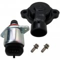 Xspeedonline Throttle Position Sensor And Idle Air Control Valve Set Fit For Gmc 2002 Sierra 3500 Base Without Traction 