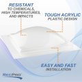 Recpro Rv Skylight Outer Dome 14 X Universal White