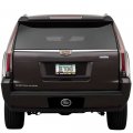 Ipick Image Made For Cadillac 3d Crest Logo In Gunmetal Dark Gray Black Plate Oval Billet Aluminum 2-inch Tow Hitch Cover