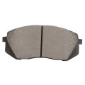 Front D1826 Ceramic 4pcs W Hardware Disc Brake Pad Set 