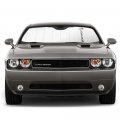 Ipick Image For Dodge Scat-pack Logo Universal Fit Enforced Stand-up Auto Windshield Sun Shade At Jumbo Size 59 X 30