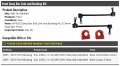 Front Sway Bar Link And Bushing Kit 4 Piece Compatible With 2005-2010 Ford Mustang 0l V6