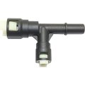 Heater Hose Fitting Inlet Tee For Gmc Yukon Xl 2500 2000 To 2013 And Suburban 1500 2014 111 Mm Long Replacement 15055343 