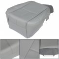 Labwork Driver Bottom Leather Seat Cover Bucket Replacement For Chevrolet Silverado 2007-2014 Grey