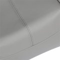 Labwork Driver Bottom Leather Seat Cover Bucket Replacement For Chevrolet Silverado 2007-2014 Grey