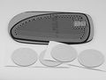 06-08 Azera Passenger Side Heated Mirror W O Backing Plate With Out Turn Signal On Housing Comes Adhesive Usa 