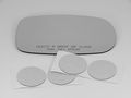 06-08 Azera Passenger Side Heated Mirror W O Backing Plate With Out Turn Signal On Housing Comes Adhesive Usa