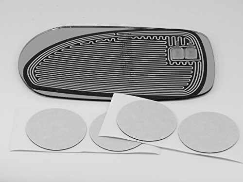 06-08 Azera Passenger Side Heated Mirror W O Backing Plate With Out Turn Signal On Housing Comes Adhesive Usa