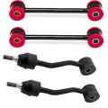 4pc Front Rear Sway Bar Links For Jeep Wrangler Tj 1997-2006 K80244 K3197 