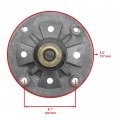 Caltric Spindle Assembly Compatible With John Deere D100 D110 D130 D140 D150 D160 La100 La105